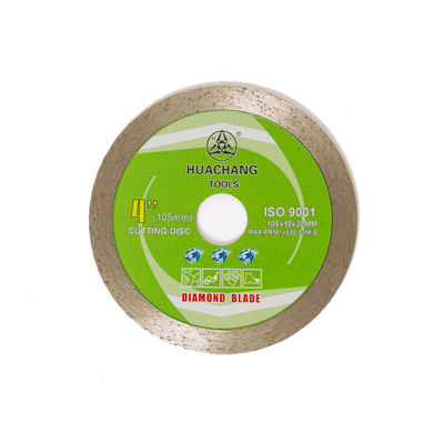 105 × 1,2 × 20MM 4-calowe ostrze diamentowe z ciągłym obrzeżem do murowania płytek