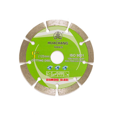 5-calowa tarcza diamentowa z segmentowym ostrzem o średnicy 125 mm 22,23 mm segmentowa tarcza tnąca z otworem