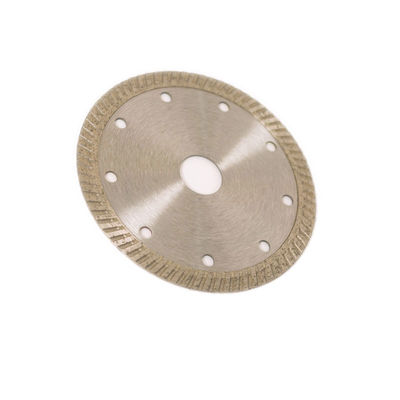 Wysokiej jakości prasa na gorąco 5 cali 125 × 1,2 / 2,0 × 10 × 22,23 mm Porcelanowe diamentowe ostrze do cięcia ogólnego przeznaczenia, ceramiki, marmuru
