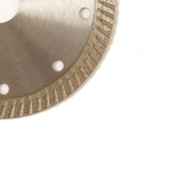 Prasa na gorąco Wysokiej jakości 5 cali '125 × 1,2 / 2,0 × 10 × 22,23 mm Porcelanowe ostrze diamentowe 65Mn Stalowy korpus o długiej żywotności