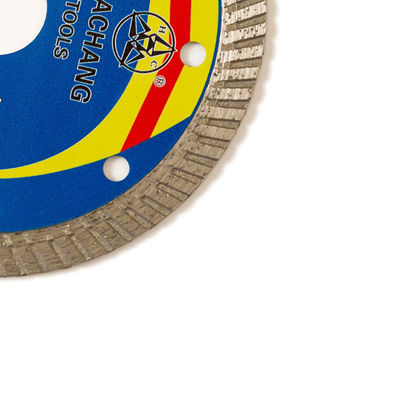 Prasa na gorąco Wysokiej jakości 5 cali '125 × 1,2 / 2,0 × 10 × 22,23 mm Porcelanowe ostrze diamentowe 65Mn Stalowy korpus o długiej żywotności