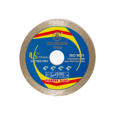 Hot Press 4,5 cala 115 × 1,2 / 1,8 × 10 × 22,23 mm Diamentowe brzeszczoty do płytek do ogólnego zastosowania, ceramiki, marmuru i betonu