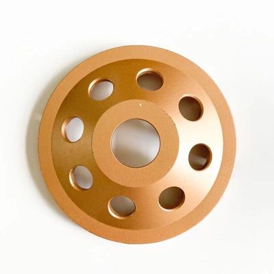 Wysokiej jakości 4-calowe spawane laserowo 105 mm jednorzędowe diamentowe koło garnkowe do betonu, kamienia, twardych materiałów budowlanych