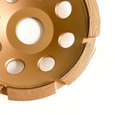 Fabrycznie 7-calowe spawane laserowo 180 mm diamentowe jednorzędowe ściernice garnkowe do betonu, kamienia, twardych materiałów budowlanych