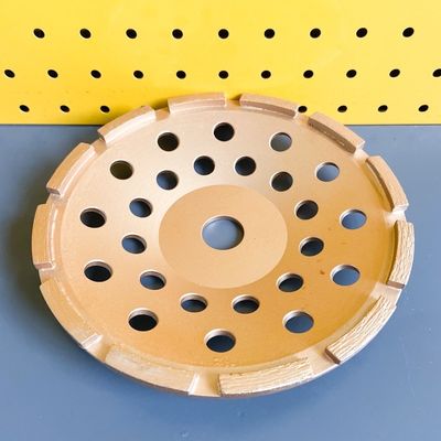 Fabrycznie 9-calowe spawane laserowo 230 mm diamentowe jednorzędowe ściernice garnkowe do betonu, kamienia, twardych materiałów budowlanych
