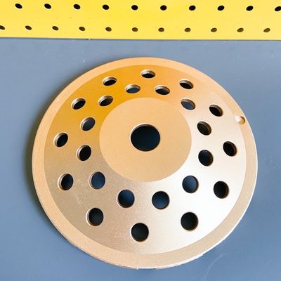 Fabrycznie 9-calowe spawane laserowo 230 mm diamentowe jednorzędowe ściernice garnkowe do betonu, kamienia, twardych materiałów budowlanych