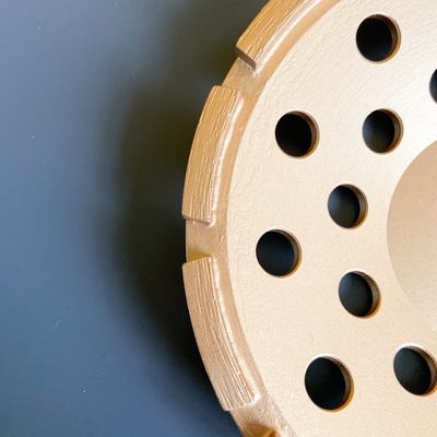 Fabrycznie 9-calowe spawane laserowo 230 mm diamentowe jednorzędowe ściernice garnkowe do betonu, kamienia, twardych materiałów budowlanych