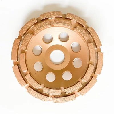 115mm 4-1/2 cala Dwurzędowe diamentowe koło garnkowe do kamiennego podwójnego kubka diamentowego