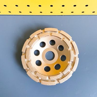 115mm 4-1/2 cala Dwurzędowe diamentowe koło garnkowe do kamiennego podwójnego kubka diamentowego