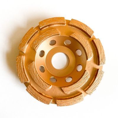 115mm 4-1/2 cala Dwurzędowe diamentowe koło garnkowe do kamiennego podwójnego kubka diamentowego