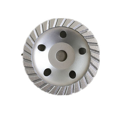 Prasa na gorąco 4 cale 105 × 4,5 × 20 × 22,23 mm Spiekane 105 mm Diamentowe ciągłe turbo szlifierskie koło garnkowe do betonu, kamienia
