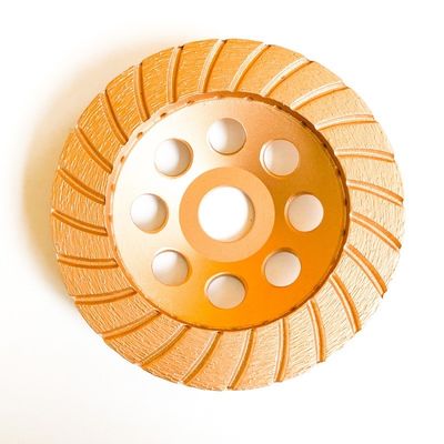 Wysokiej jakości 7 cali 180 × 4,5 × 20 × 22,23 mm Diamentowe ciągłe turbo szlifierskie koło garnkowe do betonu, kamienia
