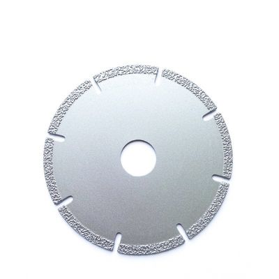 Wysokiej jakości 105 × 0,5 / 1,0 × 5 × 20 × 8T Diamentowa tarcza tnąca lutowana próżniowo do kamienia ceramicznego z tworzywa sztucznego marmuru