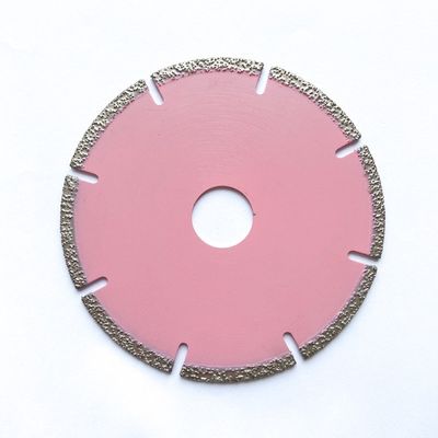 4,5 cala 115 × 1,4 / 2,2 × 5 × 22,23 × 9 T Wysokiej jakości lutowana próżniowo diamentowa tarcza tnąca do kamienia Ceramiczny plastikowy marmur