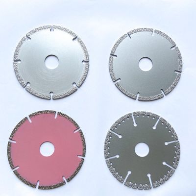 4,5 cala 115 × 1,4 / 2,2 × 5 × 22,23 × 9 T Wysokiej jakości lutowana próżniowo diamentowa tarcza tnąca do kamienia Ceramiczny plastikowy marmur