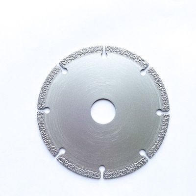 4,5 cala 115 × 1,4 / 2,2 × 5 × 22,23 × 9 T Wysokiej jakości lutowana próżniowo diamentowa tarcza tnąca do kamienia Ceramiczny plastikowy marmur