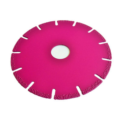 5-calowe lutowane próżniowo diamentowe ostrze do cięcia marmuru 125 mm do kamienia ceramicznego z tworzywa sztucznego