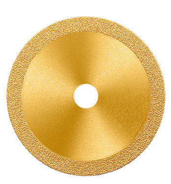 4,3 '' 110 × 1,2 / 2,2 × 5 × 20 Piła diamentowa lutowana próżniowo do cięcia żeliwa Marmur Metal Stal nierdzewna Pożar