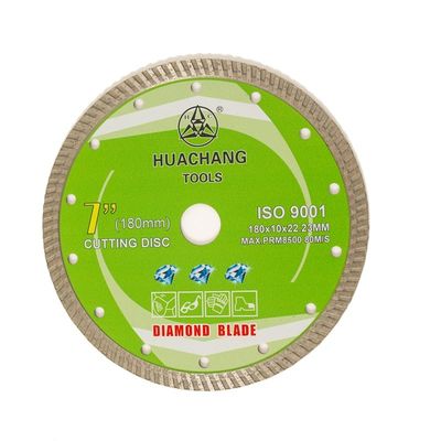 Prasa na zimno 6 cali '180 × 1,6 / 2,6 × 10 × 22,23 mm Tarcza diamentowa Turbo do ogólnego zastosowania, ceramiki, marmuru i betonu