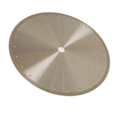 Wysokiej jakości tłoczone na zimno 16 cali 400 × 2,6 / 3,5 × 10 × 25,4 mm Diamentowe ostrze Turbo do granitu MarbleConcrete