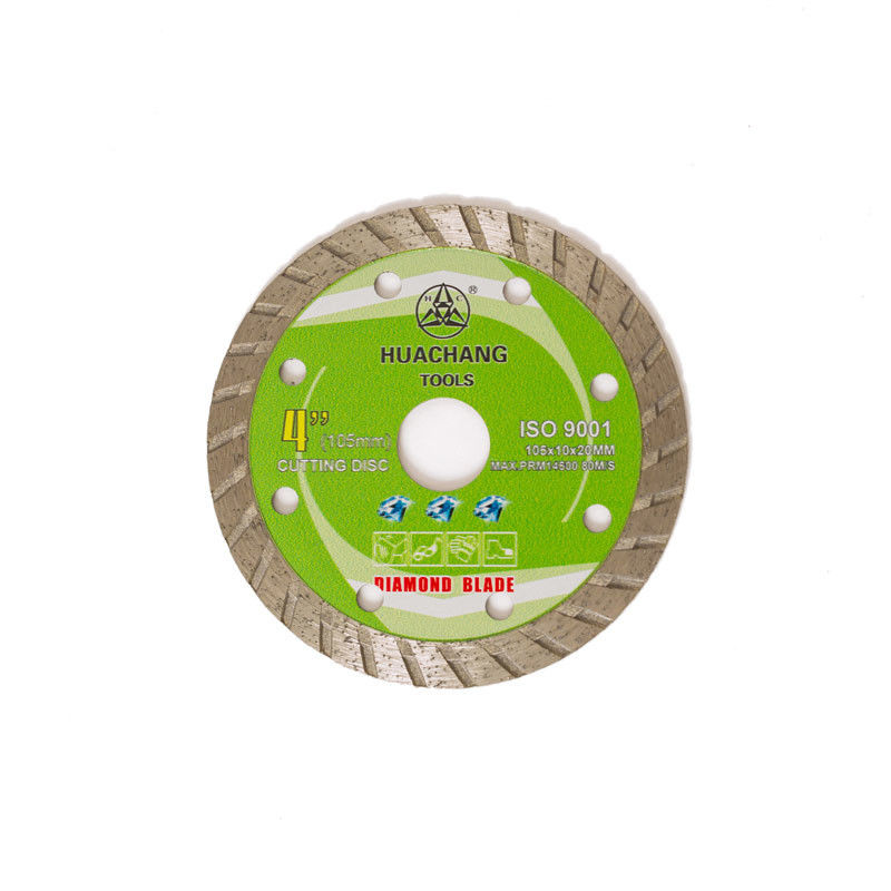 Prasa na zimno 4 cale 105 * 1,8 / 1,2 * 10 * 8 * 20 mm Tarcza diamentowa Turbo do ogólnego zastosowania, ceramiki, marmuru i betonu