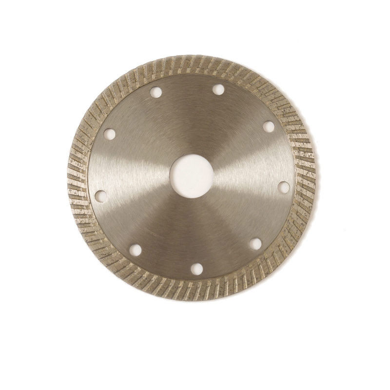 Wysokiej jakości prasa na gorąco 5 cali 125 × 1,2 / 2,0 × 10 × 22,23 mm Porcelanowe diamentowe ostrze do cięcia ogólnego przeznaczenia, ceramiki, marmuru