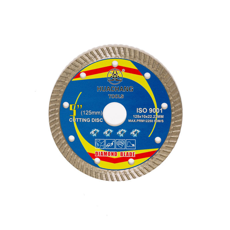 5-calowe płytki diamentowe i porcelanowe ostrze 115 mm x 22,23 mm 65Mn Stalowe narzędzia Huachang